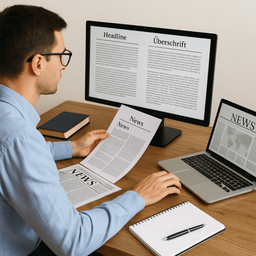 Fachübersetzungen für Nachrichten – Präzision und Verantwortung in der globalen Kommunikation